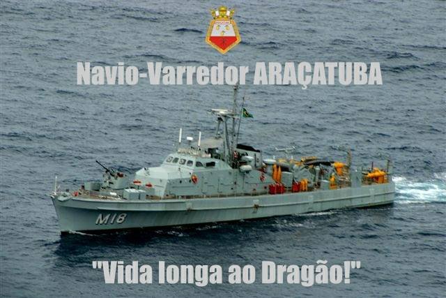 Navio Varredor Araçatuba - M 18 - Dragão