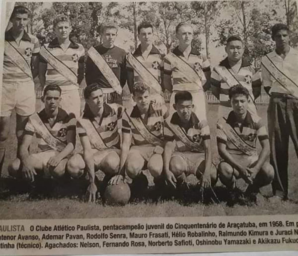 Clube Atletico Paulista Araçatuba em 1958 Campeao do Cinquentenario