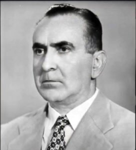 Professor Joaquim Dibo, educador lider do movimento que no começo da década de 1950 idealizou e lutou para a criação da Faculdade de Farmácia e Odontologia de Araçatuba (FFOA).