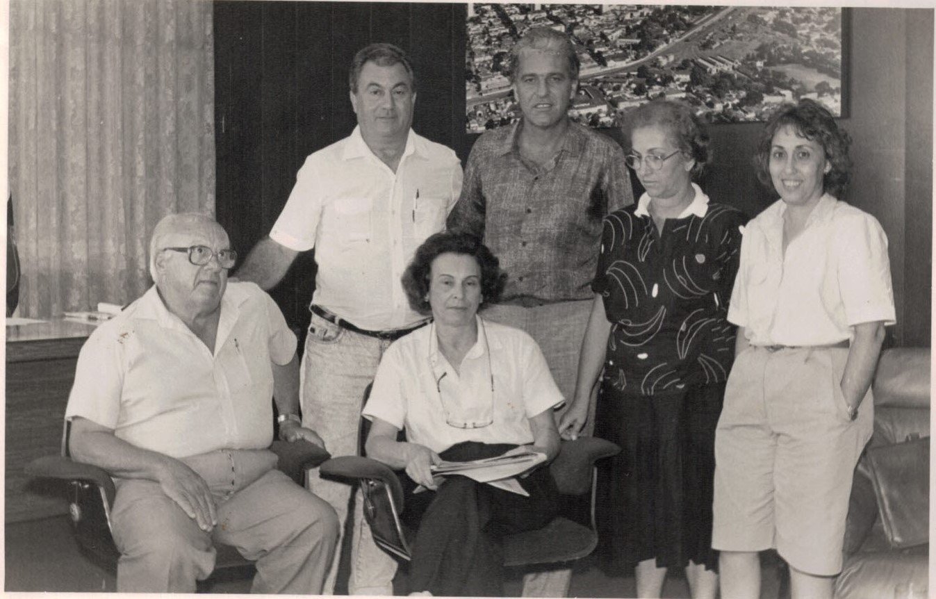 Encontro da APAE com a prefeita Germínia em 1989