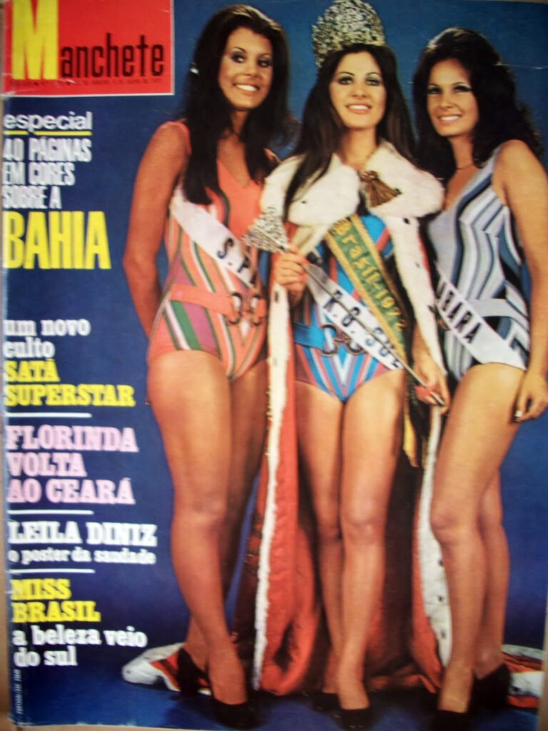 Ângela Maria Favi Capa da Revista Manchete