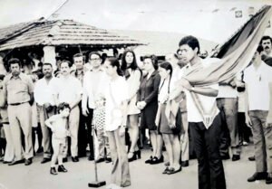 Ângela Maria Favi participando de um evento na cidade de Araçatuba