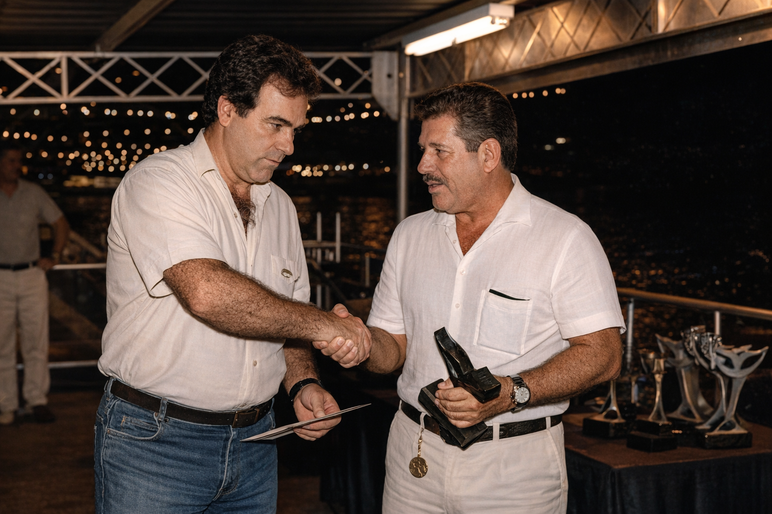 Genilson Senche e Romeu Ribeiro da Silva