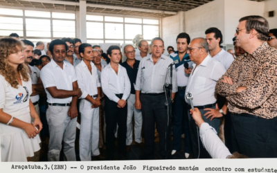 Presidente Figueiredo visita Araçatuba