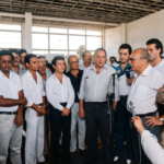 João Baptista de Oliveira Figueiredo visita Araçatuba em 3 de novembro de 1982, participa de concentração popular, encontra estudantes no Aeroporto Dario Guarita e reforça a importância do Noroeste Paulista no processo de abertura política e nas eleições de 1982.
